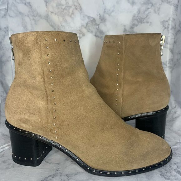 Shoes - Rag & Bone Willow Studded Suede Boots. Size 7